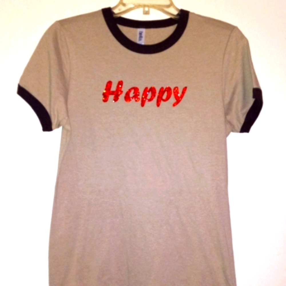 Bella happy short sleeve crewneck tee size XL